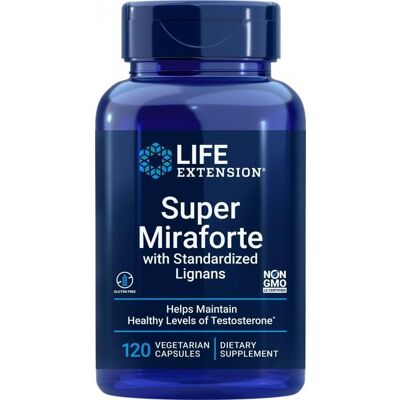 Life Extension Super Miraforte s standardizovanými lignany - Doplněk stravy Life Extension Super Miraforte s standardizovanými lignany - Doplněk stravy
