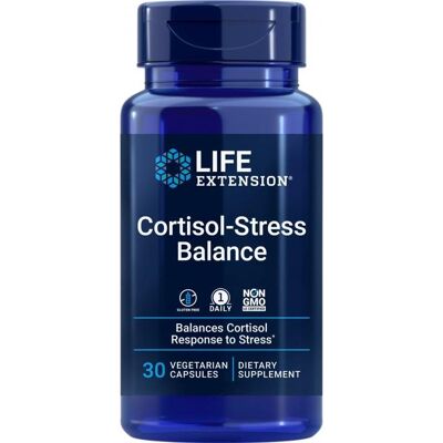 Life Extension Cortisol-Stress Balance - 30 Vegetariánských Kapslí Life Extension Cortisol-Stress Balance - 30 Vegetariánských Kapslí