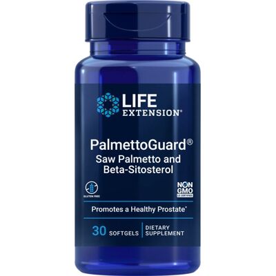 Life Extension PalmettoGuard Saw Palmetto s Beta-Sitosterolem - Podpora prostaty Life Extension PalmettoGuard Saw Palmetto s Beta-Sitosterolem - Podpora prostaty