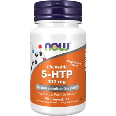 Now Foods 5-HTP 100mg Přírodní Citrus - Potravinový doplněk Now Foods 5-HTP 100mg Přírodní Citrus - Potravinový doplněk