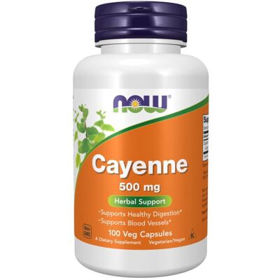 NOW Foods Cayenne 500 MG BI4107 Doplněk stravy NOW Foods Cayenne 500 MG BI4107 Doplněk stravy