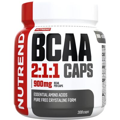 Nutrend BCAA 2:1:1 Kapsle - 300 Kapslí Nutrend BCAA 2:1:1 Kapsle - 300 Kapslí