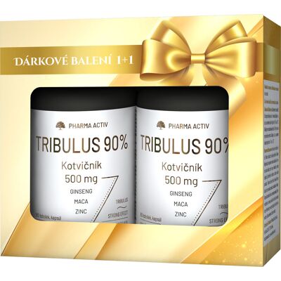 Pharma Activ Tribulus 90% Kotvičník 500 mg, 180 tobolek Pharma Activ Tribulus 90% Kotvičník 500 mg, 180 tobolek