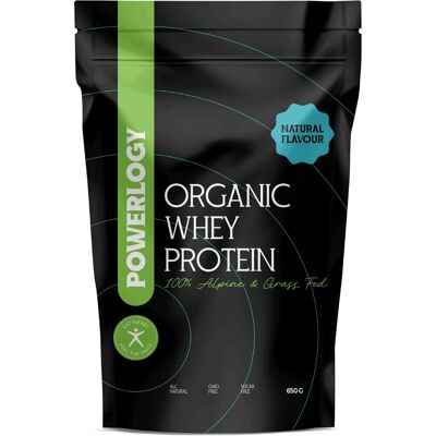 Powerlogy Organic Whey Protein 650 g Powerlogy Organic Whey Protein 650 g