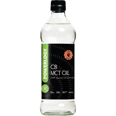 Powerlogy C8 MCT Oil 500 ml Powerlogy C8 MCT Oil 500 ml