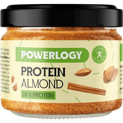 Powerlogy Protein Almond Cream 300 g Powerlogy Protein Almond Cream 300 g