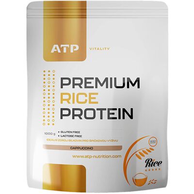 ATP Vitality Premium Rice Protein 1000 g, cappuccino ATP Vitality Premium Rice Protein 1000 g, cappuccino