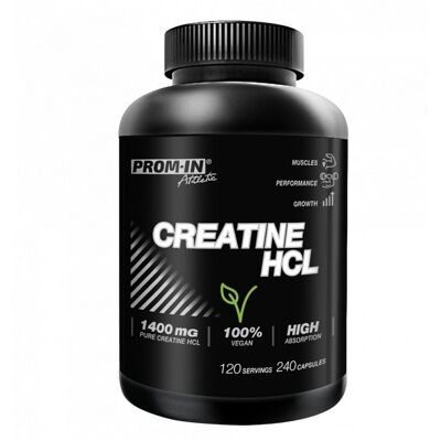 PROM-IN Creatine HCL vegan, 240 kapslí PROM-IN Creatine HCL vegan, 240 kapslí