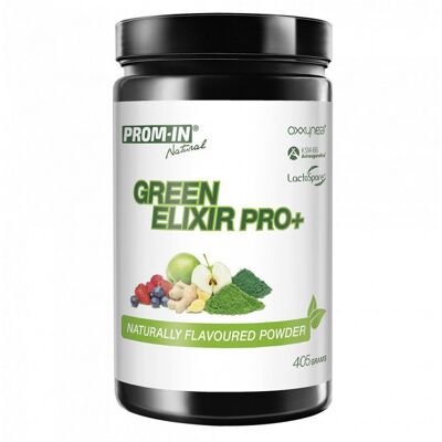 PROM-IN Green Elixir Pro+ 405 g, lesní plody PROM-IN Green Elixir Pro+ 405 g, lesní plody