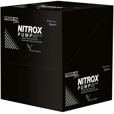 PROM-IN Nitrox Pump Caffeine-Free 10x22,5g, malina/citron PROM-IN Nitrox Pump Caffeine-Free 10x22,5g, malina/citron