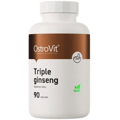 OstroVit Triple Ginseng Végán - Doplněk stravy OstroVit Triple Ginseng Végán - Doplněk stravy