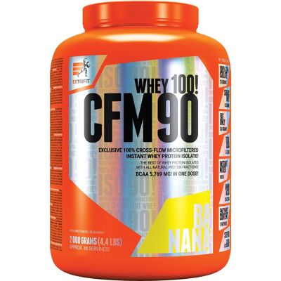 Extrifit CFM Instant Whey Isolate 90, 2000g, banana Extrifit CFM Instant Whey Isolate 90, 2000g, banana