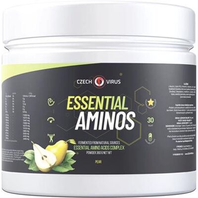 Czech Virus Essential Aminos hruška - Doplňky aminokyselin Czech Virus Essential Aminos hruška - Doplňky aminokyselin