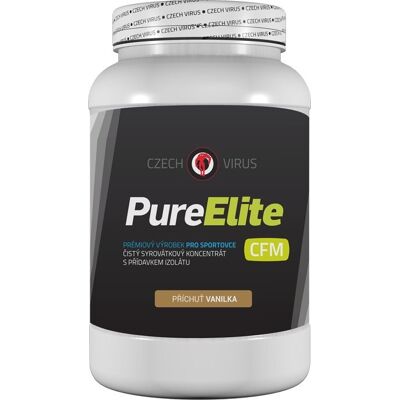 Czech Virus Pure Elite CFM 1000 g - Vanilka Protein Czech Virus Pure Elite CFM 1000 g - Vanilka Protein