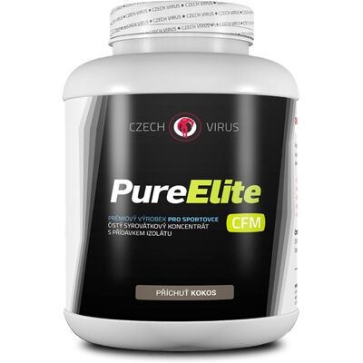 Czech Virus Pure Elite CFM 2250 g, kokos Czech Virus Pure Elite CFM 2250 g, kokos