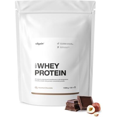Vilgain Whey Protein 1000 g Chocolate with hazelnuts Vilgain Whey Protein 1000 g Chocolate with hazelnuts