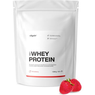 Vilgain Whey Protein 1000 g Strawberry Vilgain Whey Protein 1000 g Strawberry
