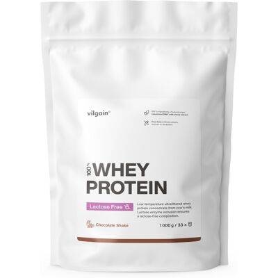 Vilgain Lactose Free Whey Protein 1000 g chocolate shake Vilgain Lactose Free Whey Protein 1000 g chocolate shake