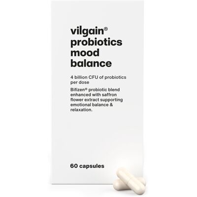 Vilgain Probiotics Mood Balance 60 kapslí Vilgain Probiotics Mood Balance 60 kapslí