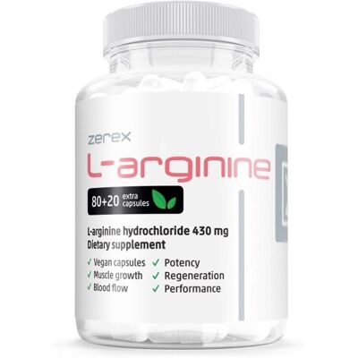 Zerex L-arginin, 100 kapslí Zerex L-arginin, 100 kapslí