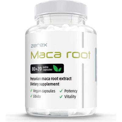 Zerex Maca 100 kapslí - Doplněk stravy Zerex Maca 100 kapslí - Doplněk stravy