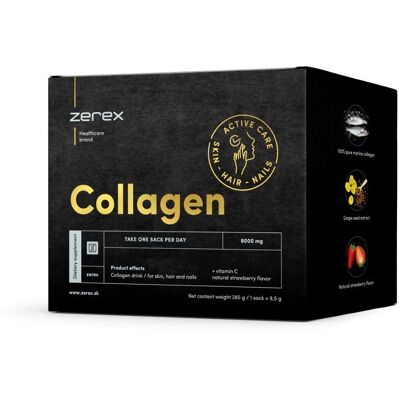 Zerex Kolagen 8000 mg Prášek na Přípravu Nápoje - Kolagenový Nápoj Zerex Kolagen 8000 mg Prášek na Přípravu Nápoje - Kolagenový Nápoj