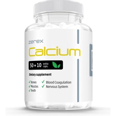 Zerex Calcium 60 kapslí Zerex Calcium 60 kapslí