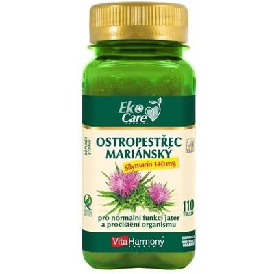 VitaHarmony Ostropestřec mariánský 110 tablet VitaHarmony Ostropestřec mariánský 110 tablet