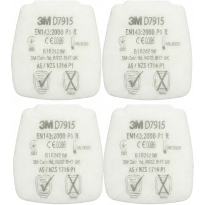 3M Secure Click D7915 Částicový filtr P1 R - balení 4ks 3M Secure Click D7915 Částicový filtr P1 R - balení 4ks