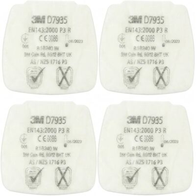 3M Secure Click D7935 Částicový filtr P3 R - balení 4ks 3M Secure Click D7935 Částicový filtr P3 R - balení 4ks