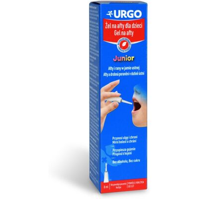 Urgo Junior Gel na Afty - Ústní gel - 8ml Urgo Junior Gel na Afty - Ústní gel - 8ml