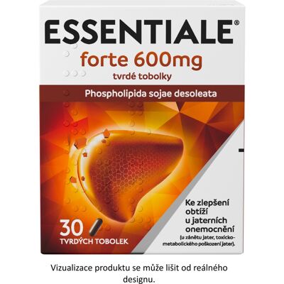 Essentiale Forte 600mg 30 Kapslí - Podpora jater Essentiale Forte 600mg 30 Kapslí - Podpora jater