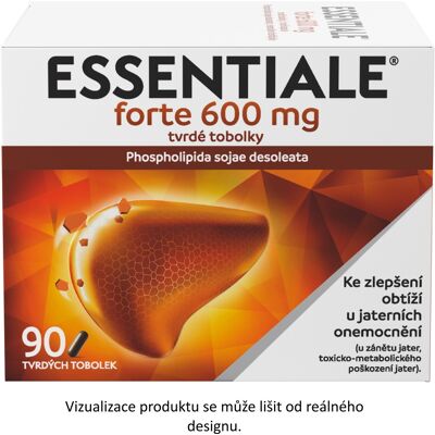 Essentiale forte 600 mg 90 tvrdých tobolek Essentiale forte 600 mg 90 tvrdých tobolek