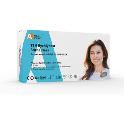 ALLTEST TSH Rychlý test štítná žláza 1 ks ALLTEST TSH Rychlý test štítná žláza 1 ks