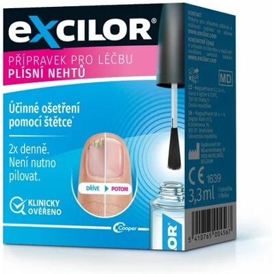 Excilor proti plísni nehtu 3,3 ml Excilor proti plísni nehtu 3,3 ml