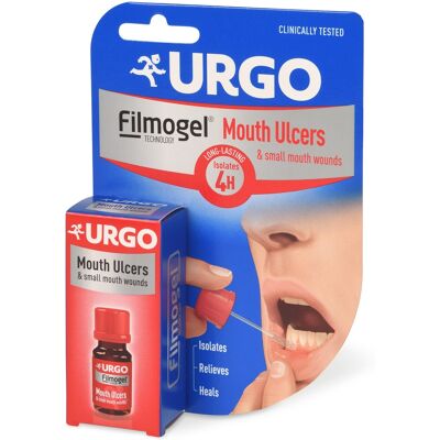 URGO Ústní Gel Afty - Afty a Poranění v Ústní Dutina - 6 ml URGO Ústní Gel Afty - Afty a Poranění v Ústní Dutina - 6 ml