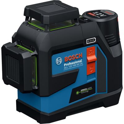 Bosch Professional Čárový laser GLL 12V-100-33 CG 0.601.065.401 (1x2 Ah) Bosch Professional Čárový laser GLL 12V-100-33 CG 0.601.065.401 (1x2 Ah)