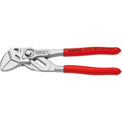 KNIPEX Klešťový stavitelný klíč, 180 mm 86 03 180 KNIPEX Klešťový stavitelný klíč, 180 mm 86 03 180