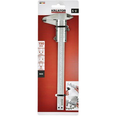 KREATOR Posuvné měřítko nerez 150 mm KRTH70703 KREATOR Posuvné měřítko nerez 150 mm KRTH70703
