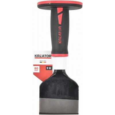 KREATOR Sekáč plochý s plastovým chráničem 80 × 220 mm KRTH23902 KREATOR Sekáč plochý s plastovým chráničem 80 × 220 mm KRTH23902