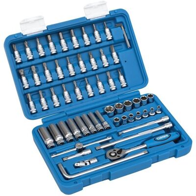 NAREX Gola sada 1/4" s ráčnou 59ks (4-14mm) 7911124 NAREX Gola sada 1/4" s ráčnou 59ks (4-14mm) 7911124