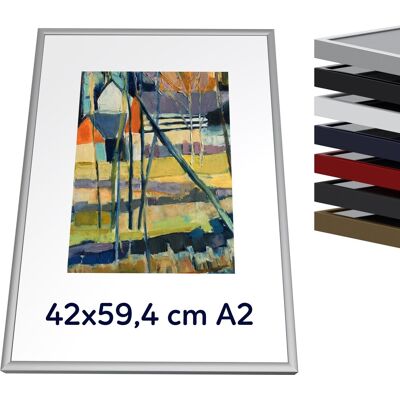 THALU Kovový rám 42x59,4 A2 cm Modrá tmavá THALU Kovový rám 42x59,4 A2 cm Modrá tmavá