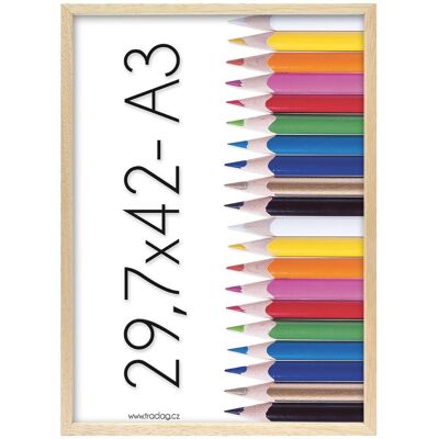 TRADAG Polaris natur 29,7 x 42 /A3/ plexi TRADAG Polaris natur 29,7 x 42 /A3/ plexi