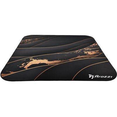 Arozzi Zona Quattro Floor Pad černo-zlatá Arozzi Zona Quattro Floor Pad černo-zlatá
