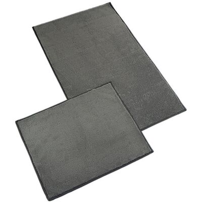Bellatex Koupelnová sada Bany Gold 60 × 100 cm + 60 × 50 cm 730/004 tm. šedá Bellatex Koupelnová sada Bany Gold 60 × 100 cm + 60 × 50 cm 730/004 tm. šedá