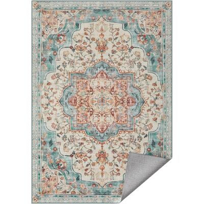 Songmics Kusový koberec Falcon 120 × 170 cm modrý Songmics Kusový koberec Falcon 120 × 170 cm modrý