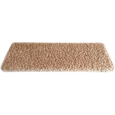 Vopi Nášlapy na schody Color shaggy béžový obdélník, samolepící 24 × 65 obdélník (rozměr včetně ohyb Vopi Nášlapy na schody Color shaggy béžový obdélník, samolepící 24 × 65 obdélník (rozměr včetně ohyb