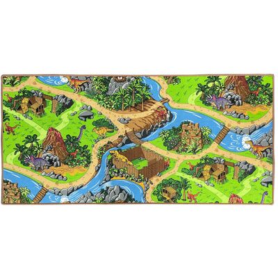 Vopi Dětský koberec s dinosaury 100 × 150 cm Vopi Dětský koberec s dinosaury 100 × 150 cm