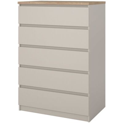 FALCO Komoda Simplicity 231 kašmír/jackson hickory FALCO Komoda Simplicity 231 kašmír/jackson hickory