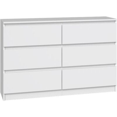 FALCO Komoda Malvína M6 120 bílá FALCO Komoda Malvína M6 120 bílá